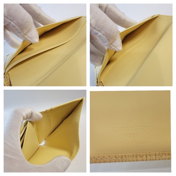 LOUIS VUITTON Epi Viennois Leather Bifold Wallet [ authentic] - Picture 8 of 9